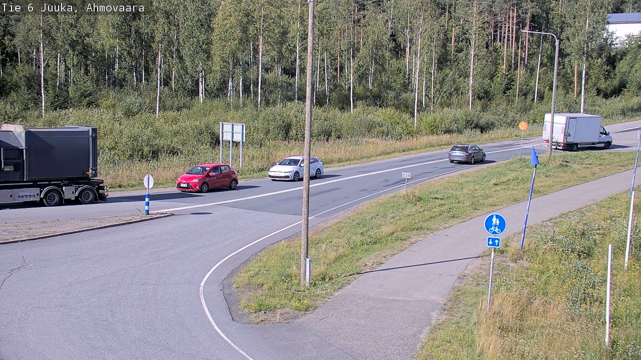 Kelikamerat Kuva Tie 6 Juuka, Ahmovaara, Juuka, Pohjois-Karjala