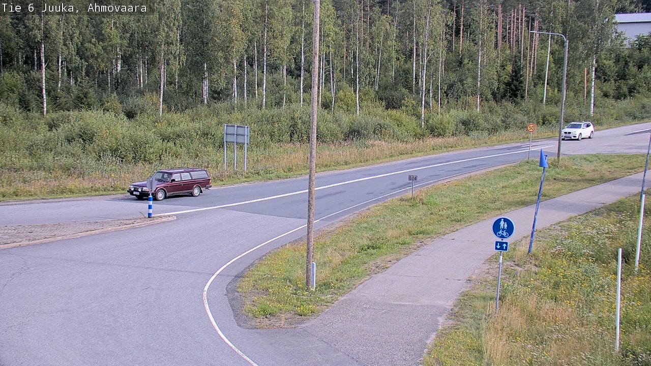 Weather Camera Image Road 6 Juuka, Ahmovaara, Juuka, Pohjois-Karjala
