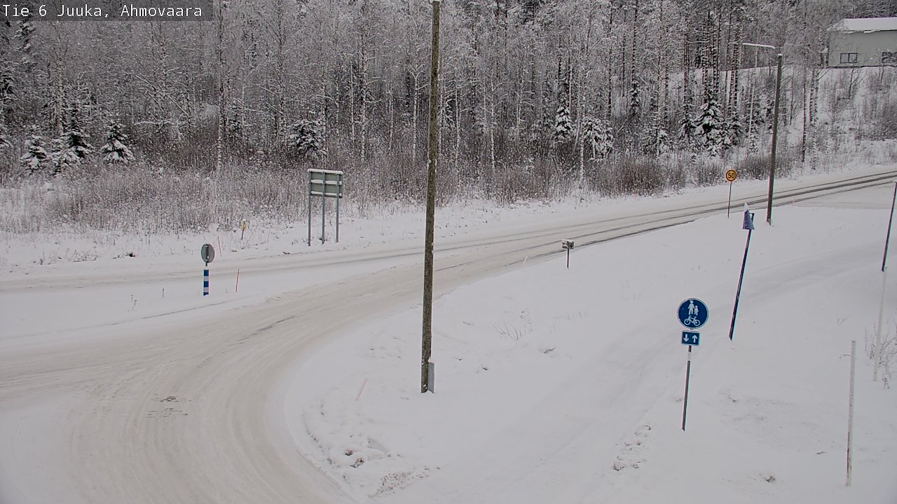 Kelikamerat Kuva Tie 6 Juuka, Ahmovaara, Juuka, Pohjois-Karjala