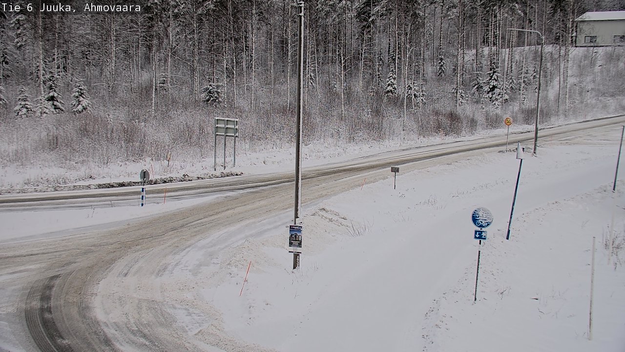 Kelikamerat Kuva Tie 6 Juuka, Ahmovaara, Juuka, Pohjois-Karjala
