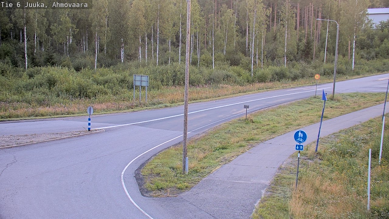 Kelikamerat Kuva Tie 6 Juuka, Ahmovaara, Juuka, Pohjois-Karjala