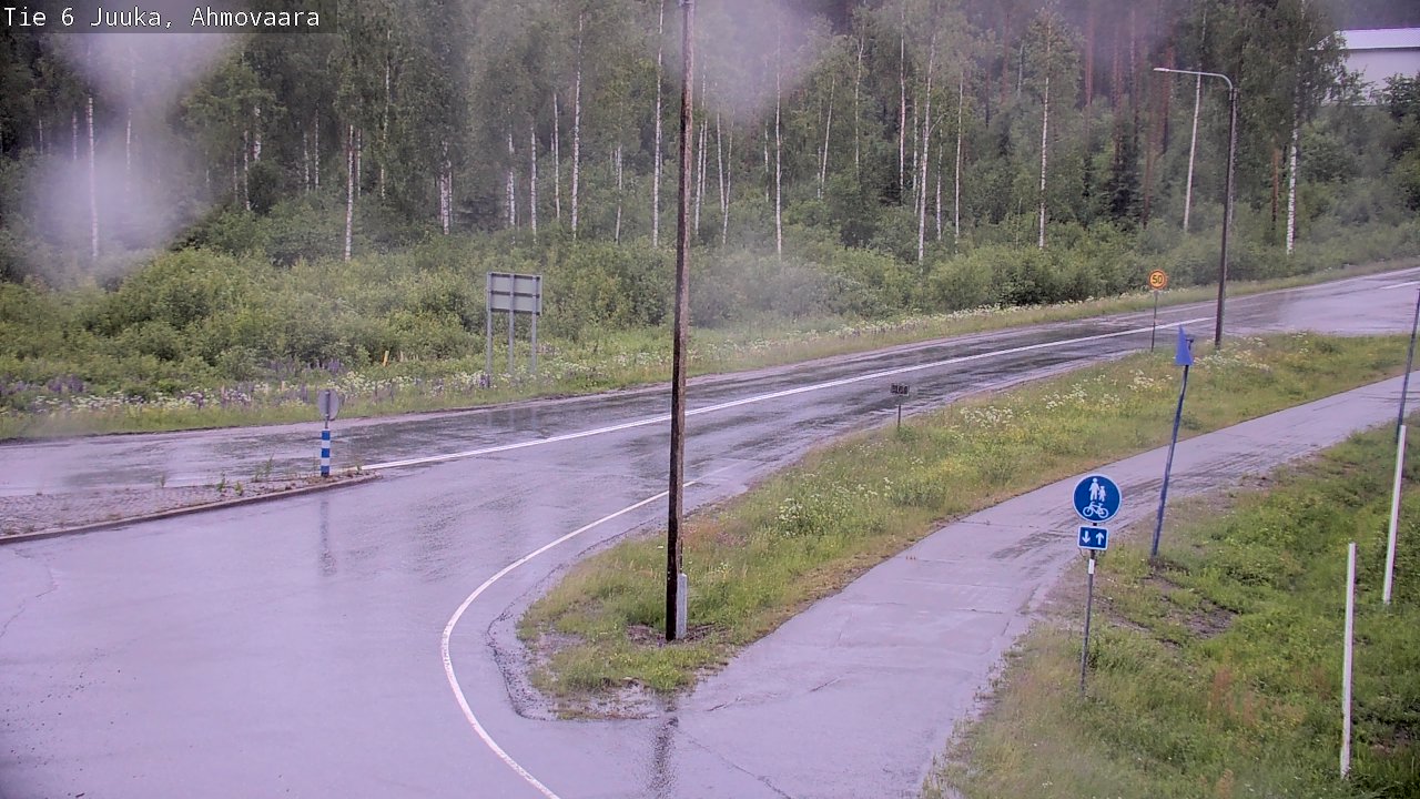 Kelikamerat Kuva Tie 6 Juuka, Ahmovaara, Juuka, Pohjois-Karjala