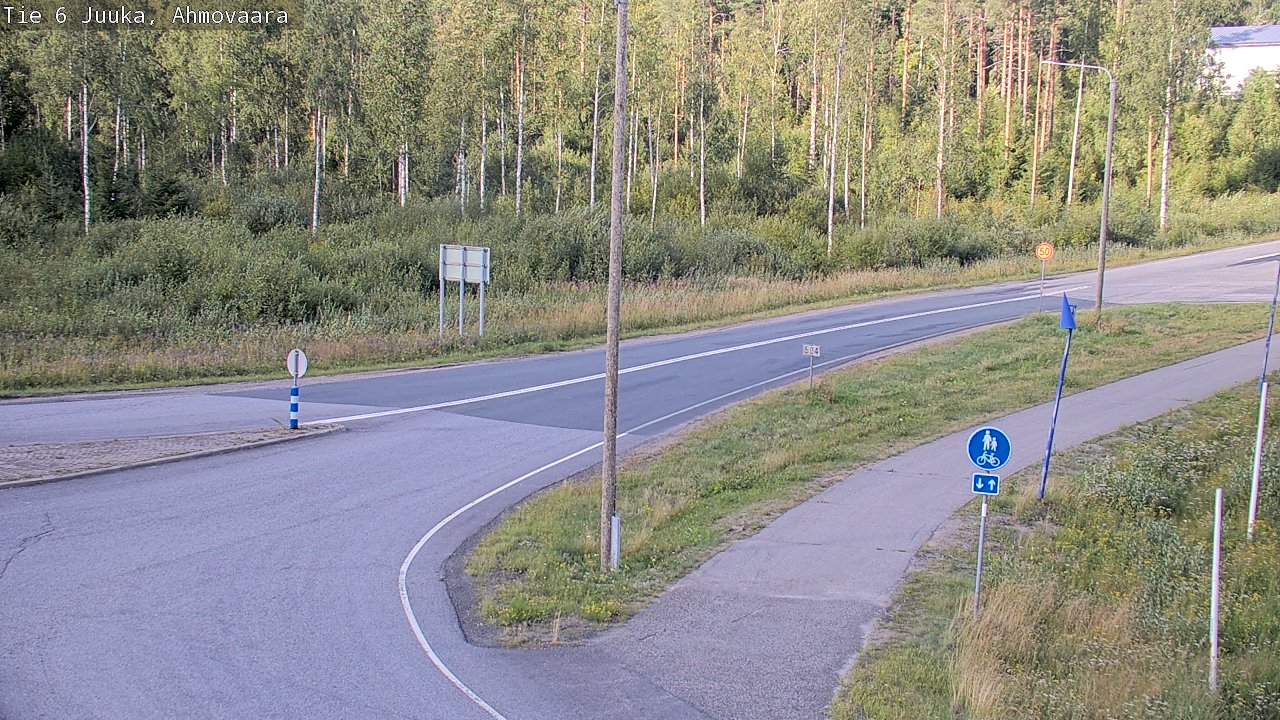 Kelikamerat Kuva Tie 6 Juuka, Ahmovaara, Juuka, Pohjois-Karjala