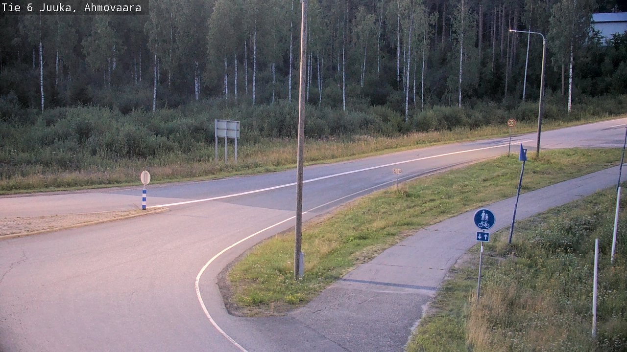 Kelikamerat Kuva Tie 6 Juuka, Ahmovaara, Juuka, Pohjois-Karjala