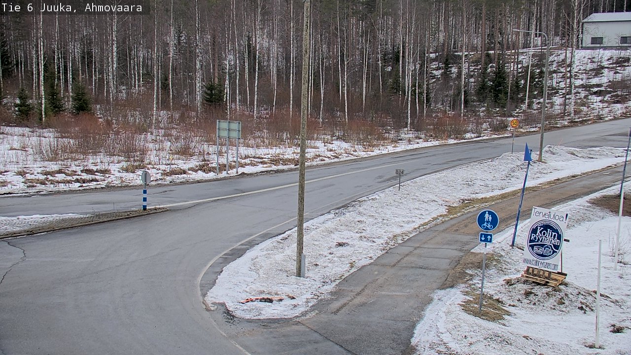 Kelikamerat Kuva Tie 6 Juuka, Ahmovaara, Juuka, Pohjois-Karjala