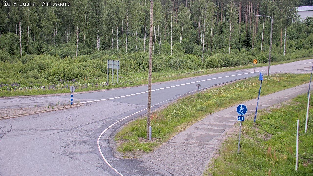 Kelikamerat Kuva Tie 6 Juuka, Ahmovaara, Juuka, Pohjois-Karjala