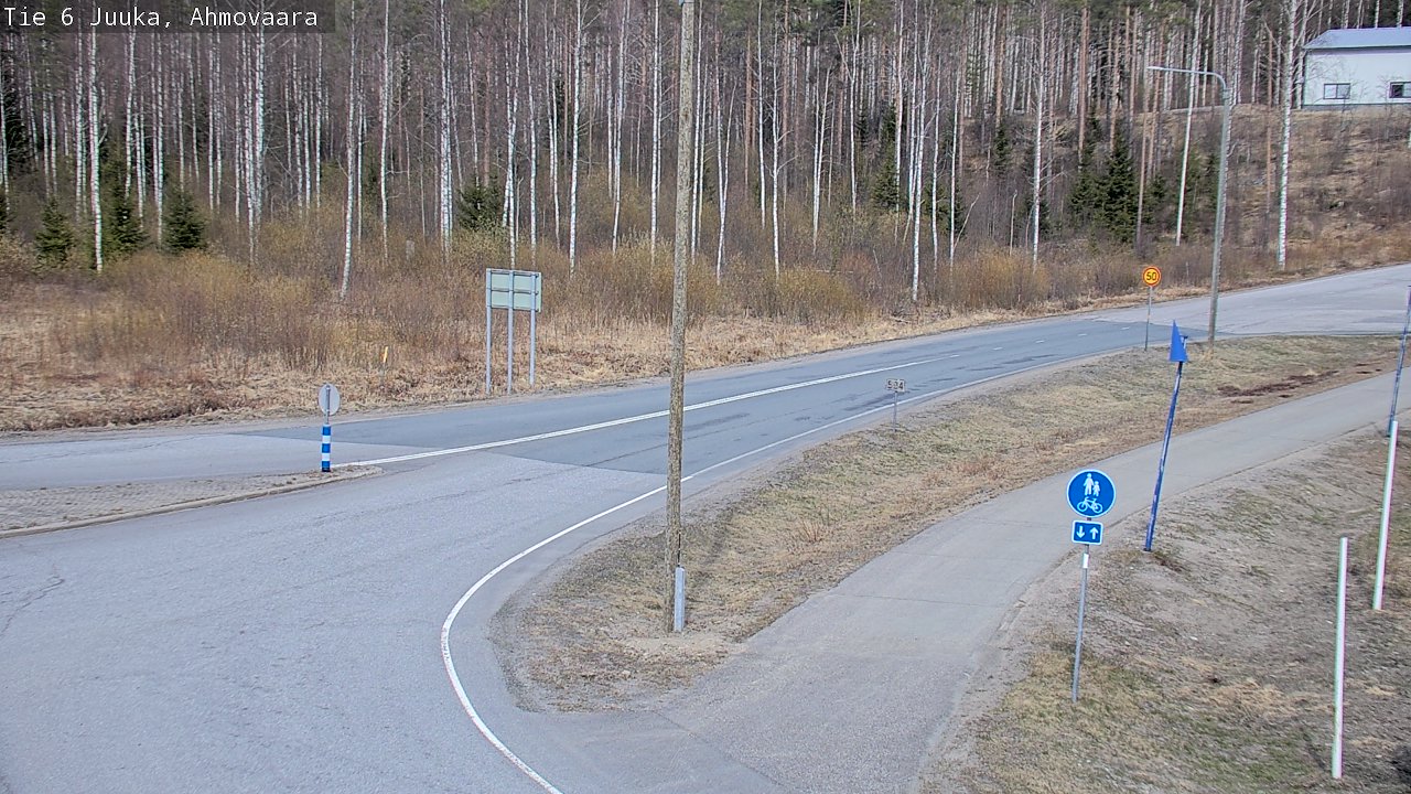 Kelikamerat Kuva Tie 6 Juuka, Ahmovaara, Juuka, Pohjois-Karjala