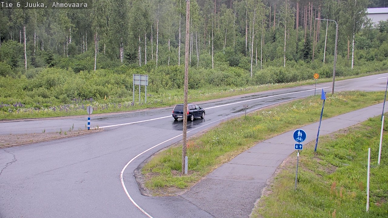 Kelikamerat Kuva Tie 6 Juuka, Ahmovaara, Juuka, Pohjois-Karjala