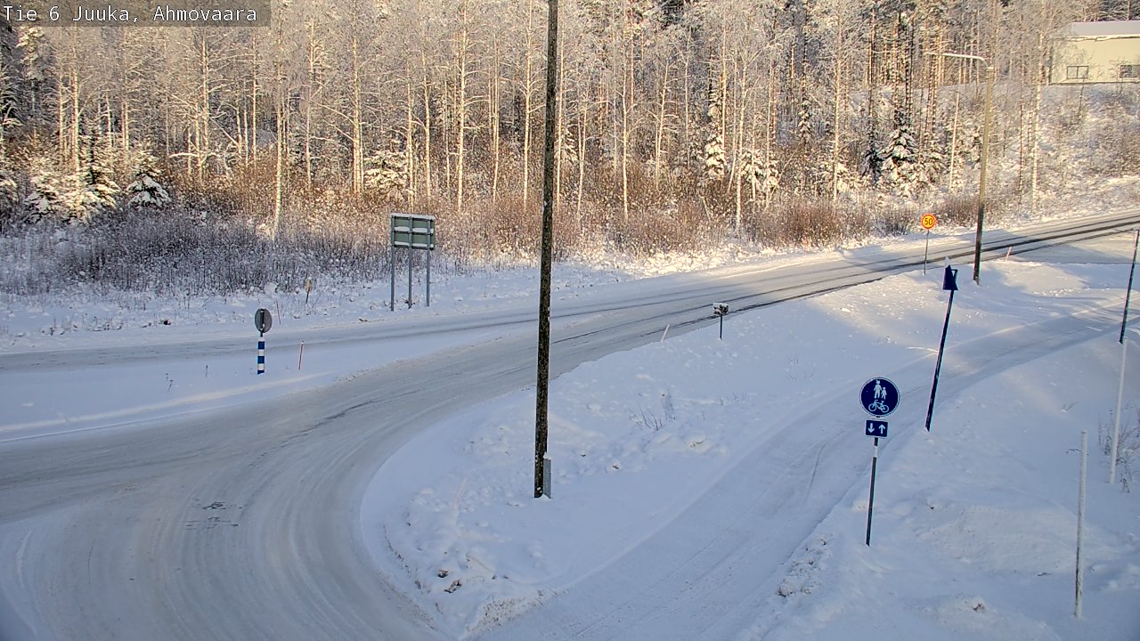 Kelikamerat Kuva Tie 6 Juuka, Ahmovaara, Juuka, Pohjois-Karjala