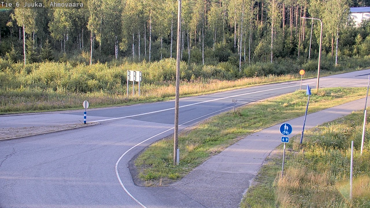 Kelikamerat Kuva Tie 6 Juuka, Ahmovaara, Juuka, Pohjois-Karjala