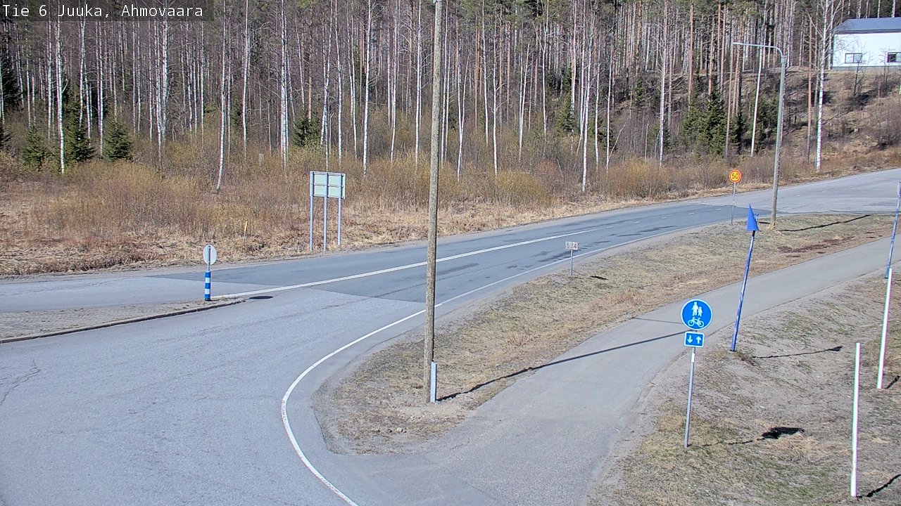 Kelikamerat Kuva Tie 6 Juuka, Ahmovaara, Juuka, Pohjois-Karjala