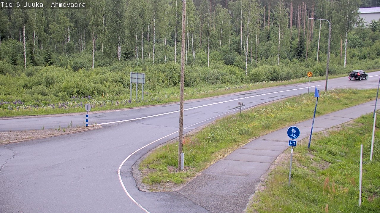 Kelikamerat Kuva Tie 6 Juuka, Ahmovaara, Juuka, Pohjois-Karjala