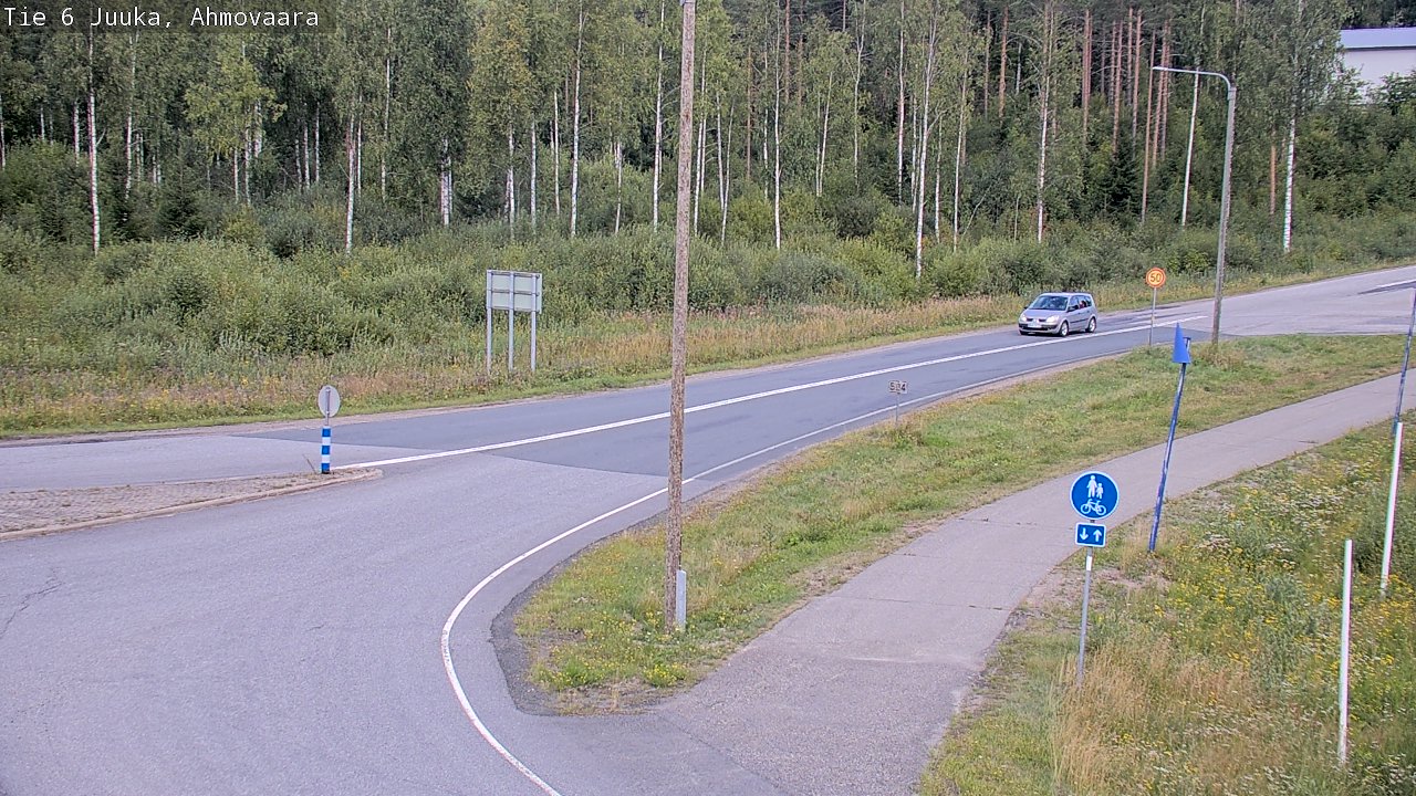 Kelikamerat Kuva Tie 6 Juuka, Ahmovaara, Juuka, Pohjois-Karjala