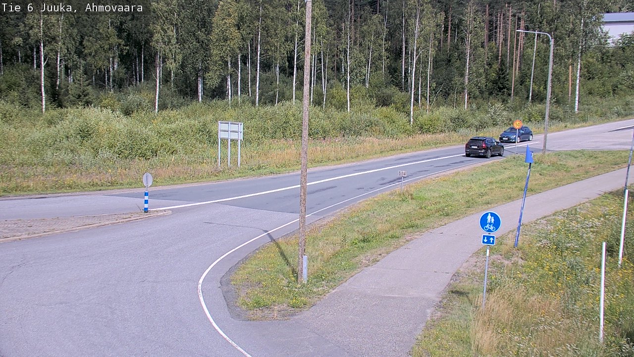 Kelikamerat Kuva Tie 6 Juuka, Ahmovaara, Juuka, Pohjois-Karjala