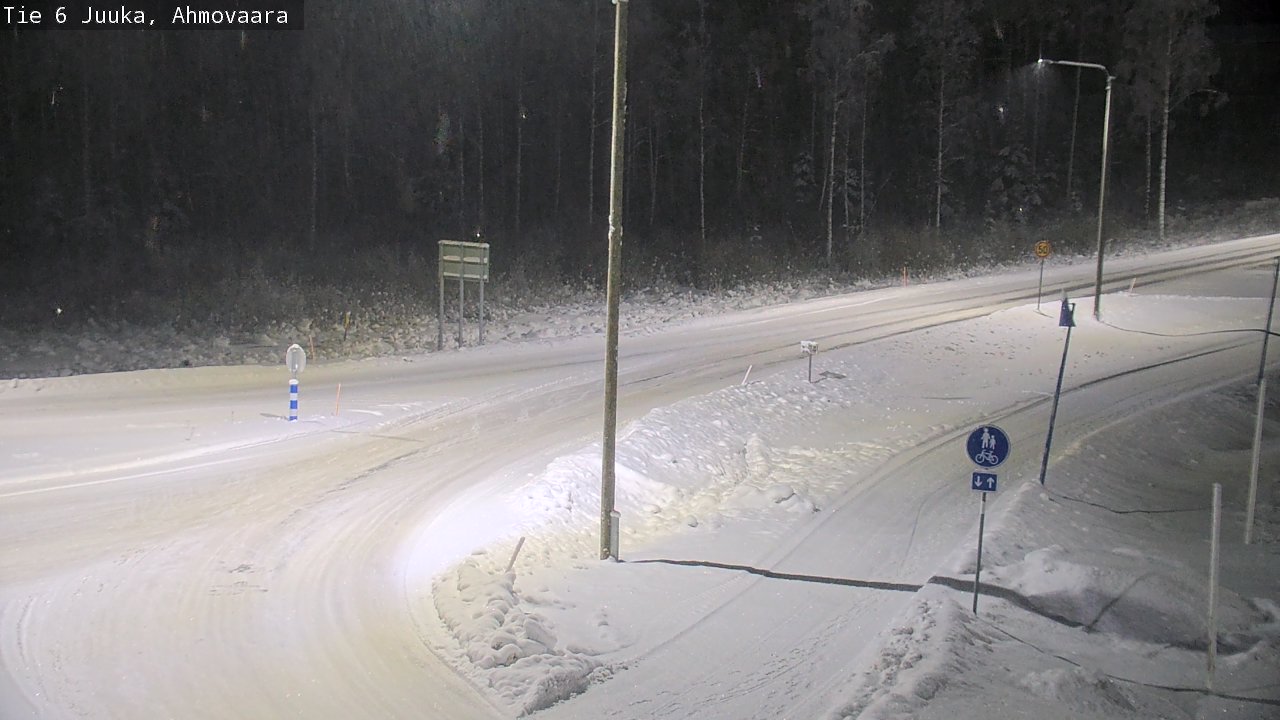 Kelikamerat Kuva Tie 6 Juuka, Ahmovaara, Juuka, Pohjois-Karjala