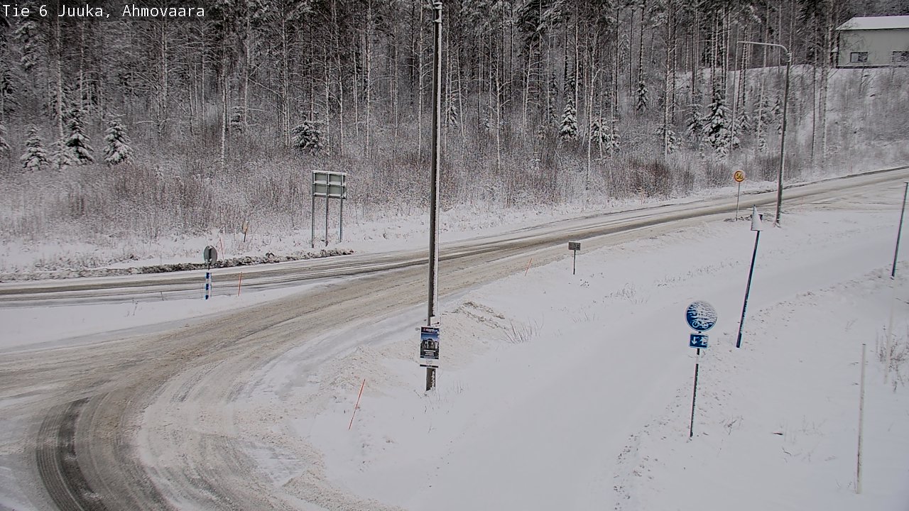 Kelikamerat Kuva Tie 6 Juuka, Ahmovaara, Juuka, Pohjois-Karjala