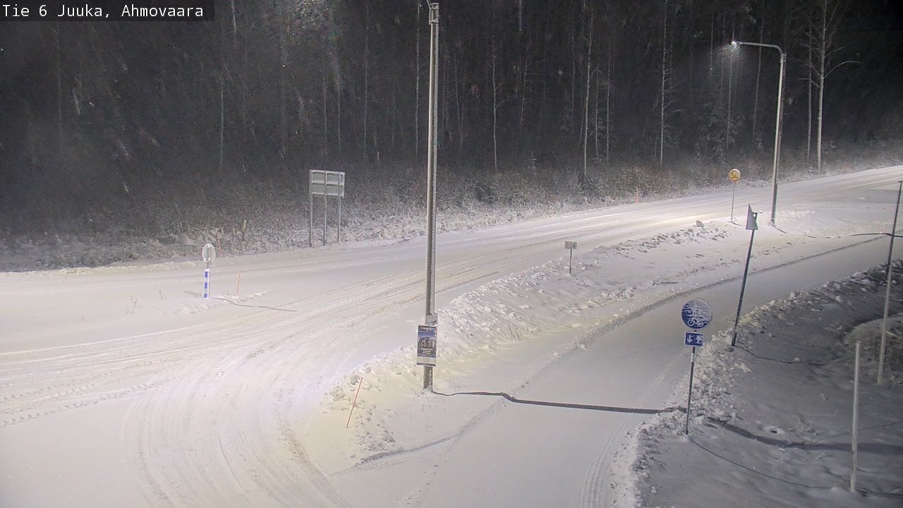 Kelikamerat Kuva Tie 6 Juuka, Ahmovaara, Juuka, Pohjois-Karjala