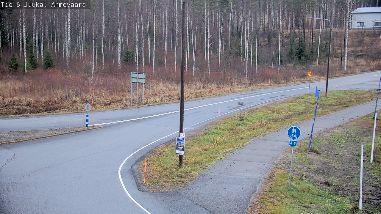 Kelikamerat Kuva Tie 6 Juuka, Ahmovaara, Juuka, Pohjois-Karjala
