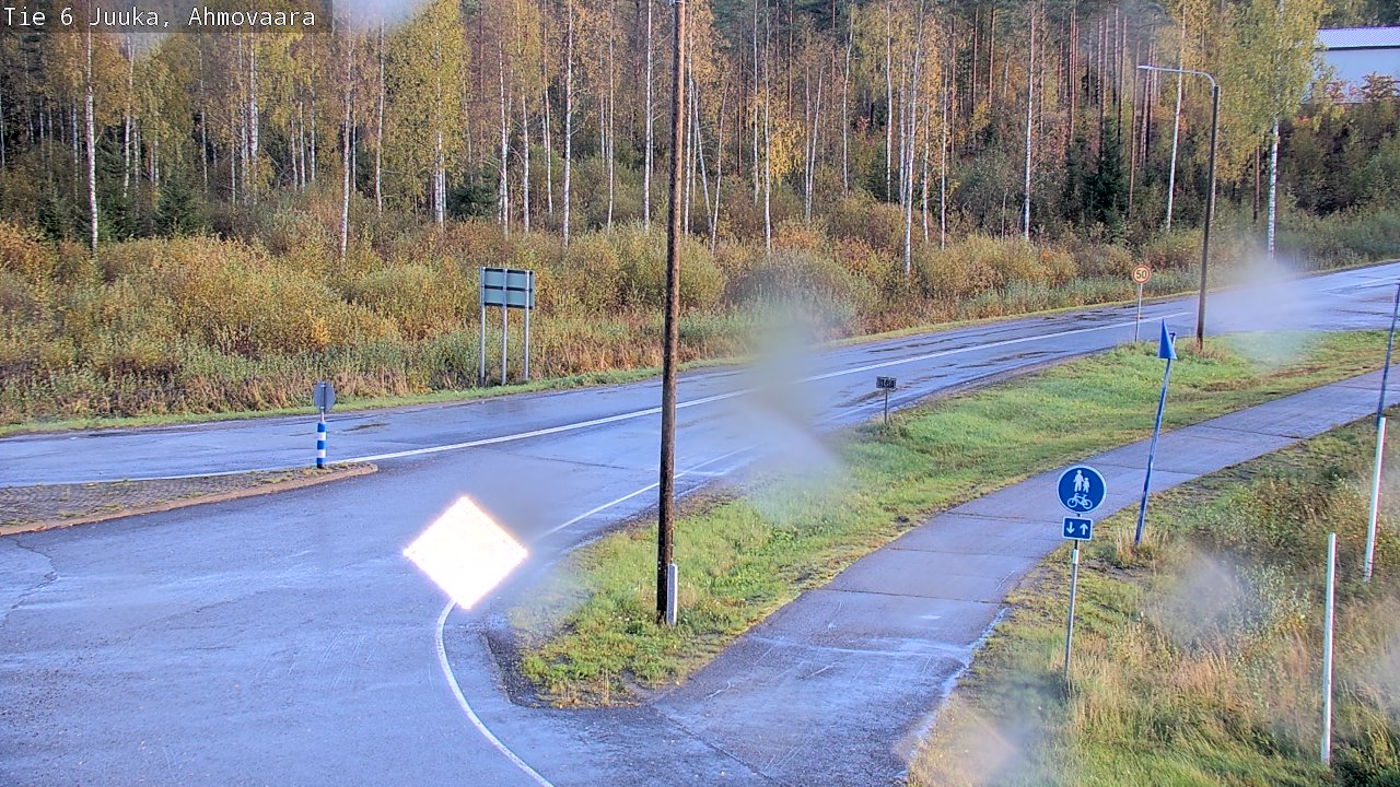 Weather Camera Image Road 6 Juuka, Ahmovaara, Juuka, Pohjois-Karjala