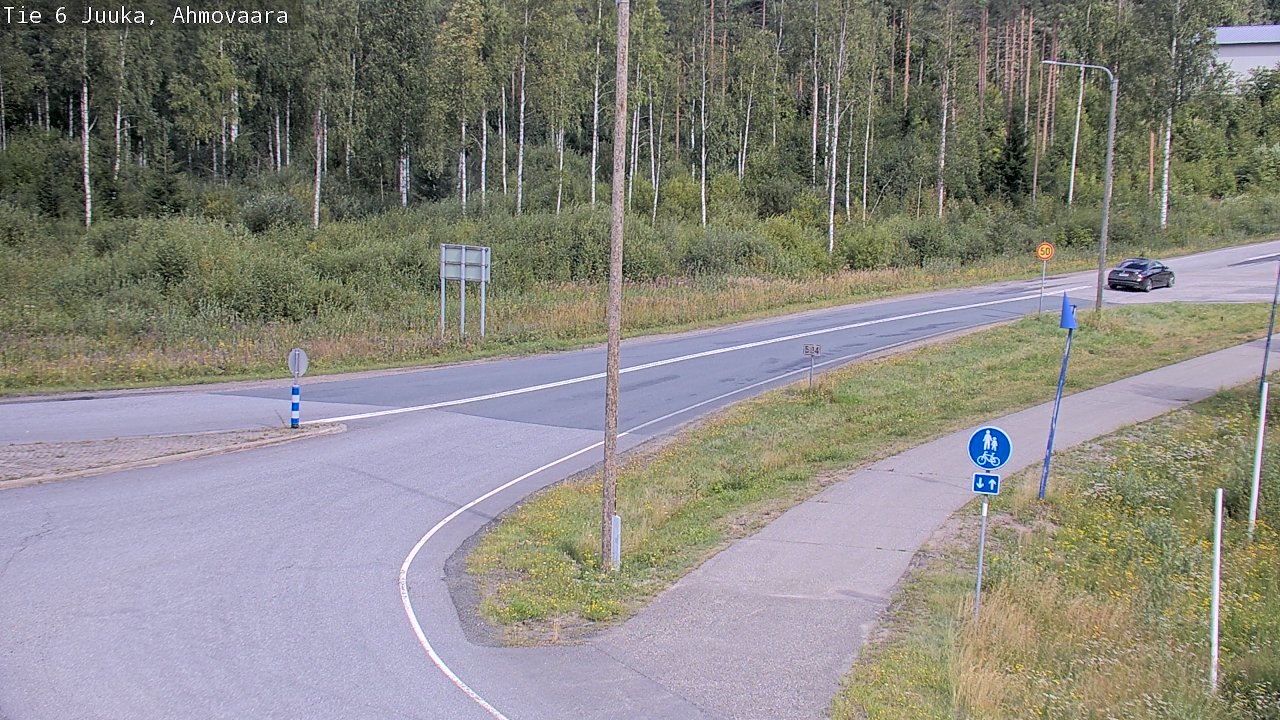 Kelikamerat Kuva Tie 6 Juuka, Ahmovaara, Juuka, Pohjois-Karjala