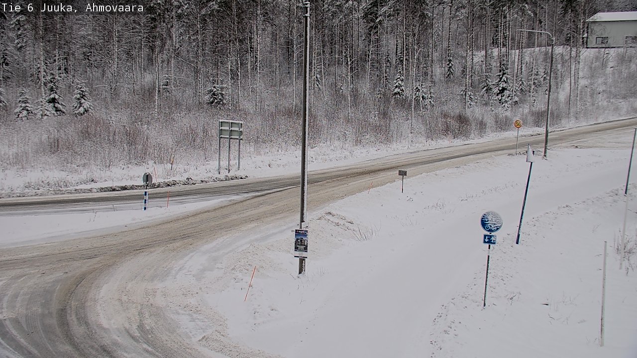 Kelikamerat Kuva Tie 6 Juuka, Ahmovaara, Juuka, Pohjois-Karjala