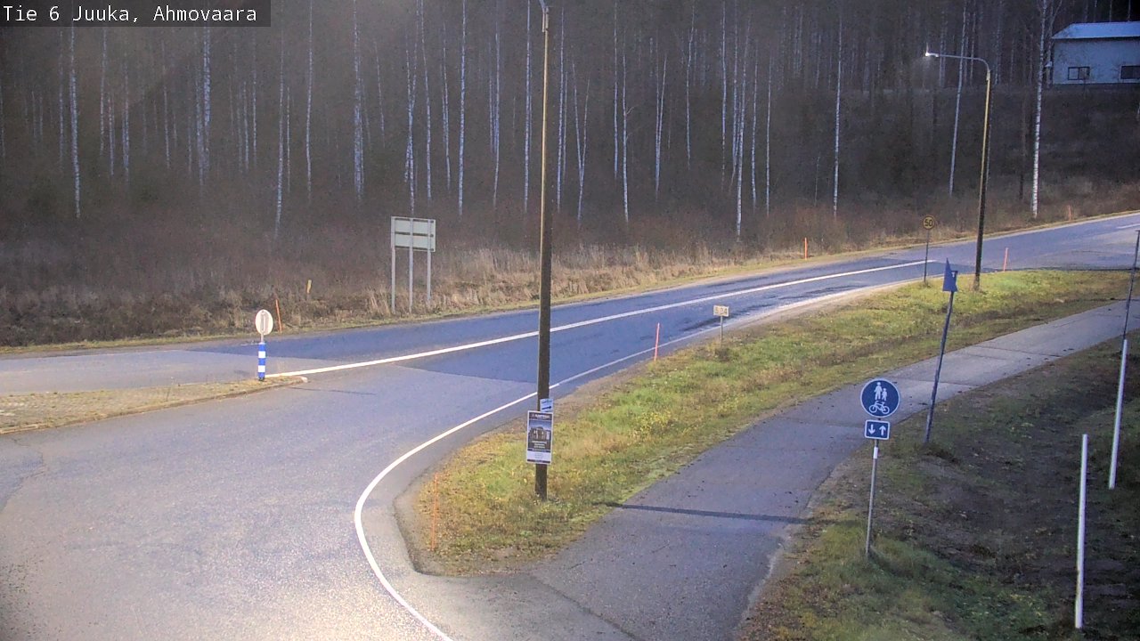 Kelikamerat Kuva Tie 6 Juuka, Ahmovaara, Juuka, Pohjois-Karjala