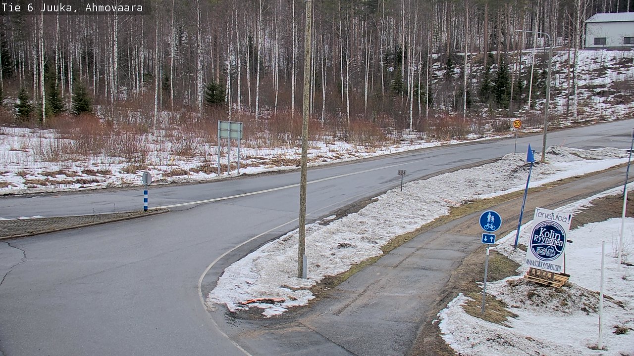 Kelikamerat Kuva Tie 6 Juuka, Ahmovaara, Juuka, Pohjois-Karjala
