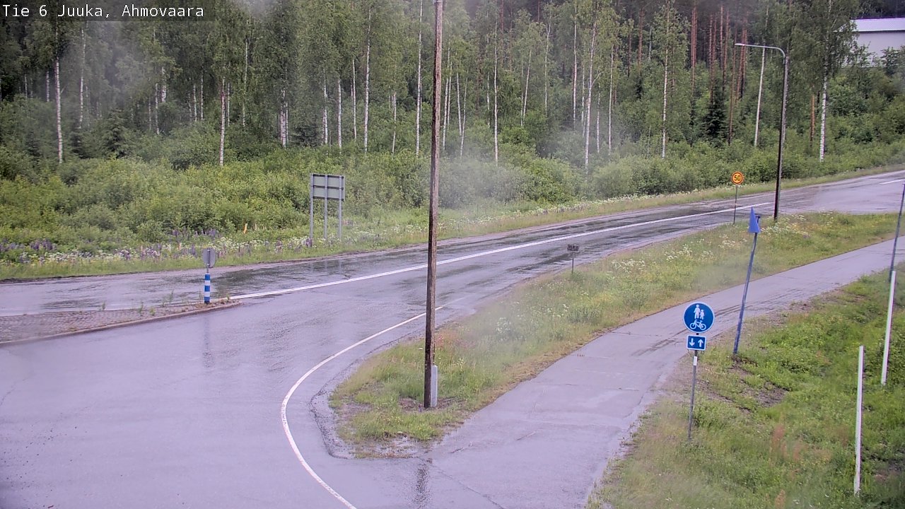 Kelikamerat Kuva Tie 6 Juuka, Ahmovaara, Juuka, Pohjois-Karjala