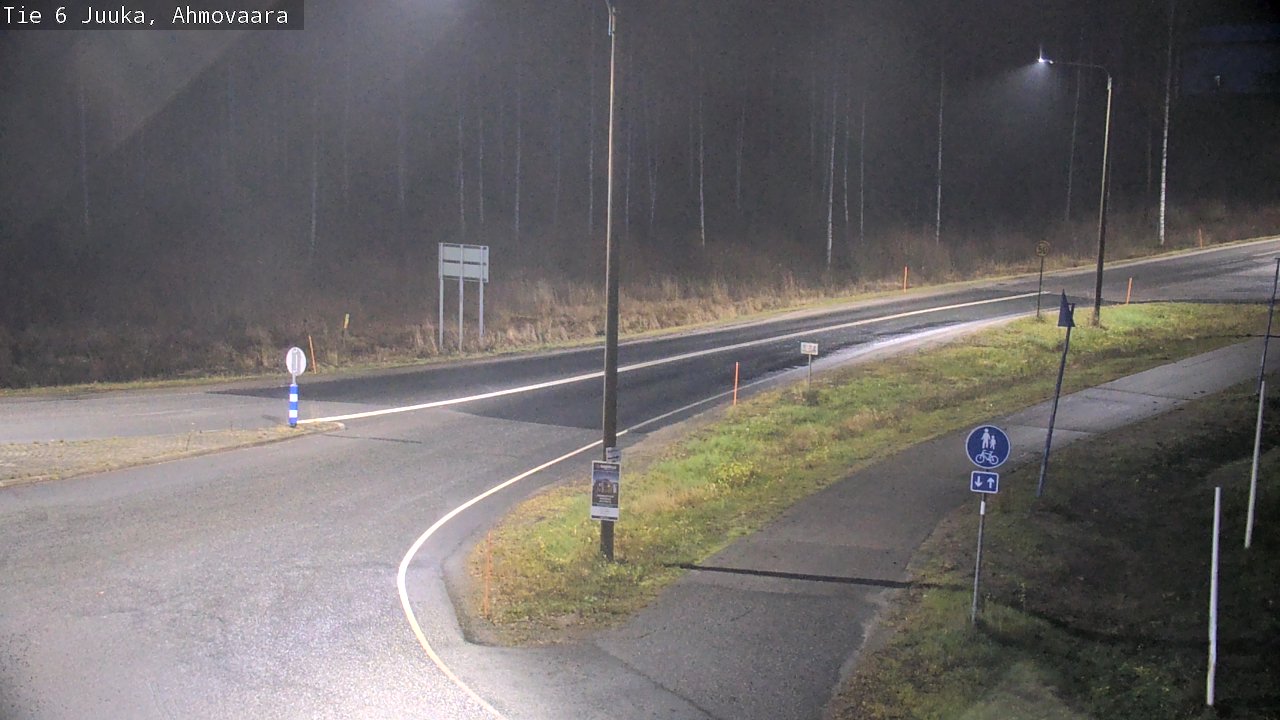 Kelikamerat Kuva Tie 6 Juuka, Ahmovaara, Juuka, Pohjois-Karjala