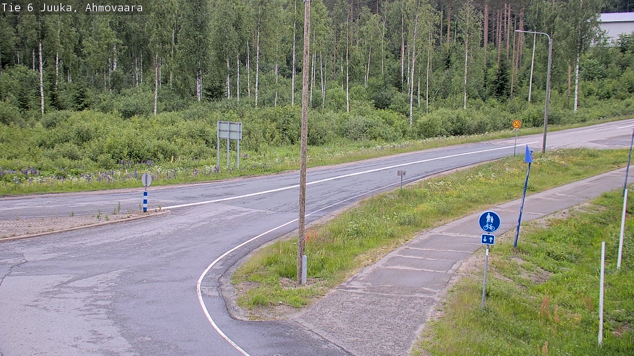 Kelikamerat Kuva Tie 6 Juuka, Ahmovaara, Juuka, Pohjois-Karjala