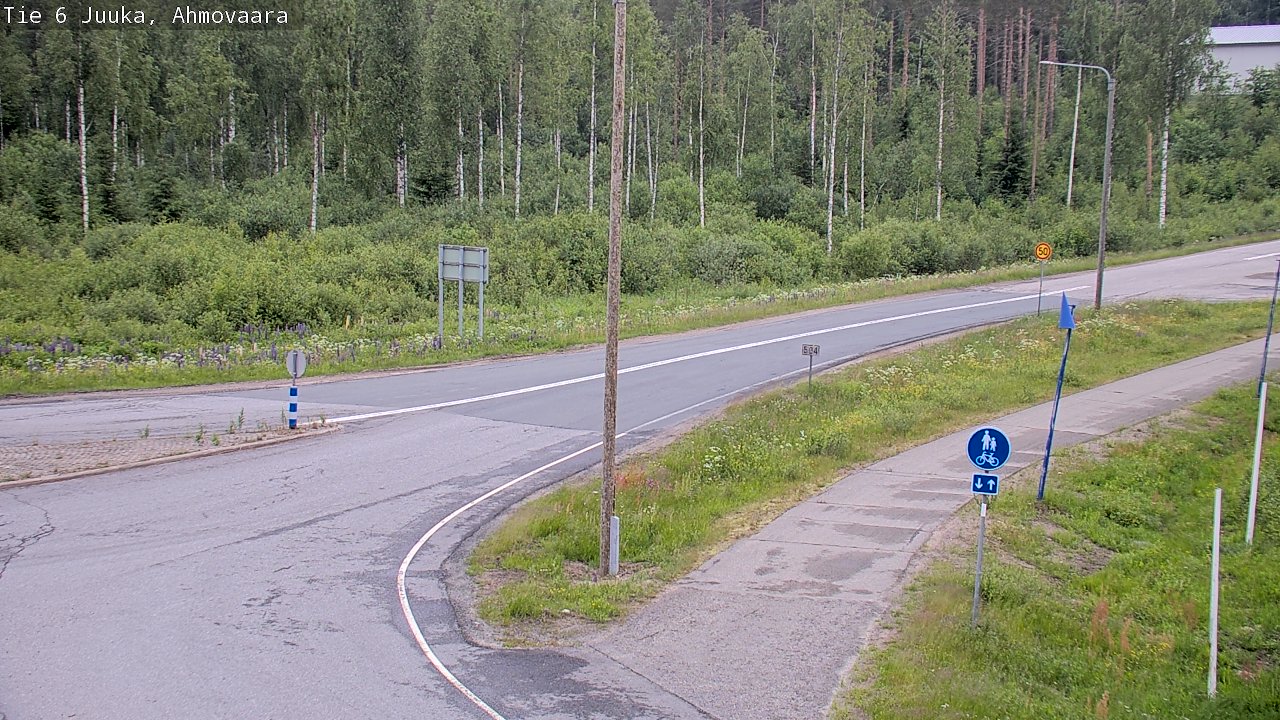 Kelikamerat Kuva Tie 6 Juuka, Ahmovaara, Juuka, Pohjois-Karjala