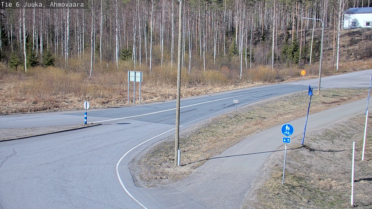 Kelikamerat Kuva Tie 6 Juuka, Ahmovaara, Juuka, Pohjois-Karjala