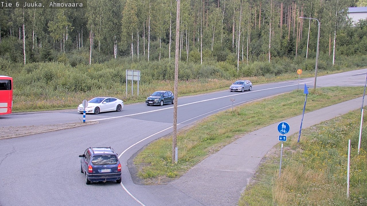Kelikamerat Kuva Tie 6 Juuka, Ahmovaara, Juuka, Pohjois-Karjala