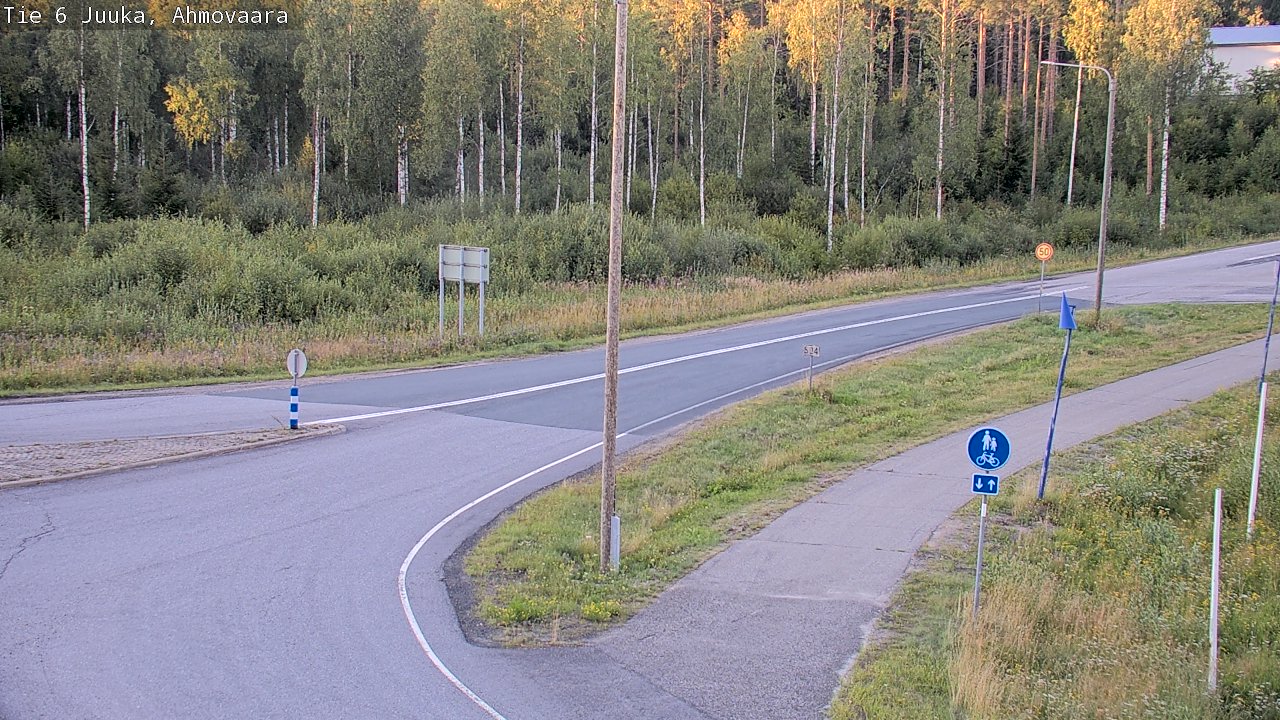 Kelikamerat Kuva Tie 6 Juuka, Ahmovaara, Juuka, Pohjois-Karjala
