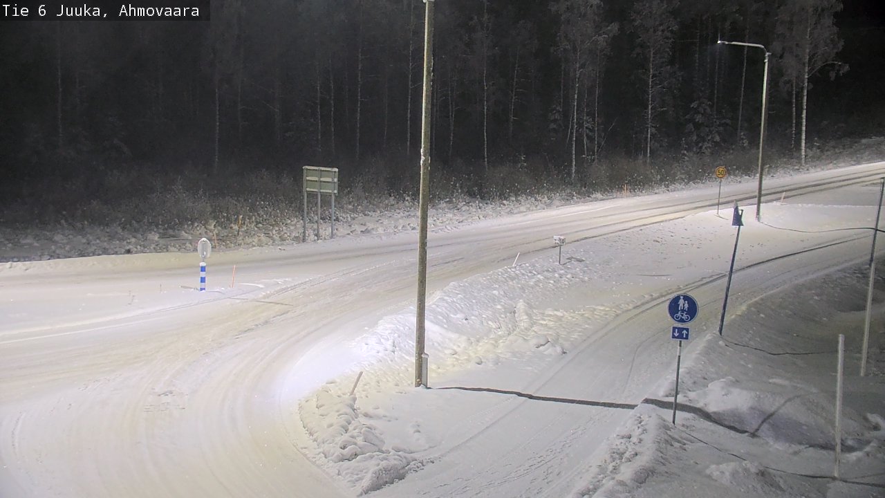 Kelikamerat Kuva Tie 6 Juuka, Ahmovaara, Juuka, Pohjois-Karjala