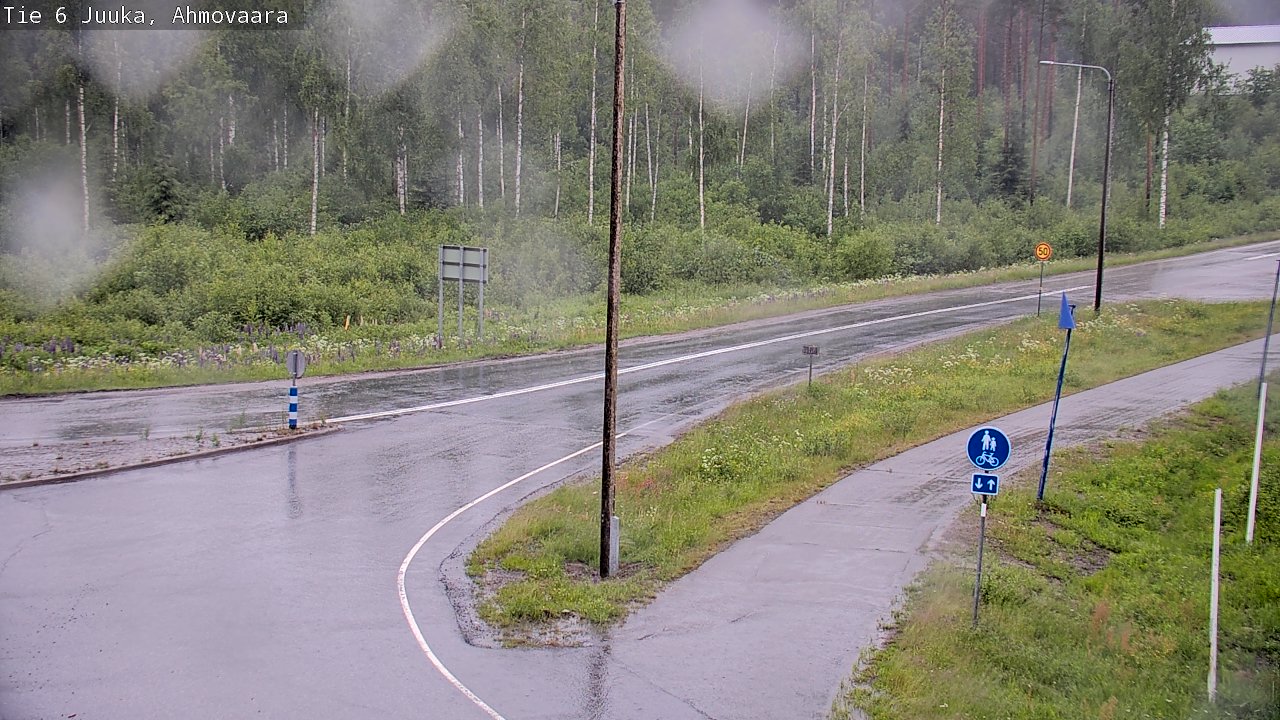 Kelikamerat Kuva Tie 6 Juuka, Ahmovaara, Juuka, Pohjois-Karjala