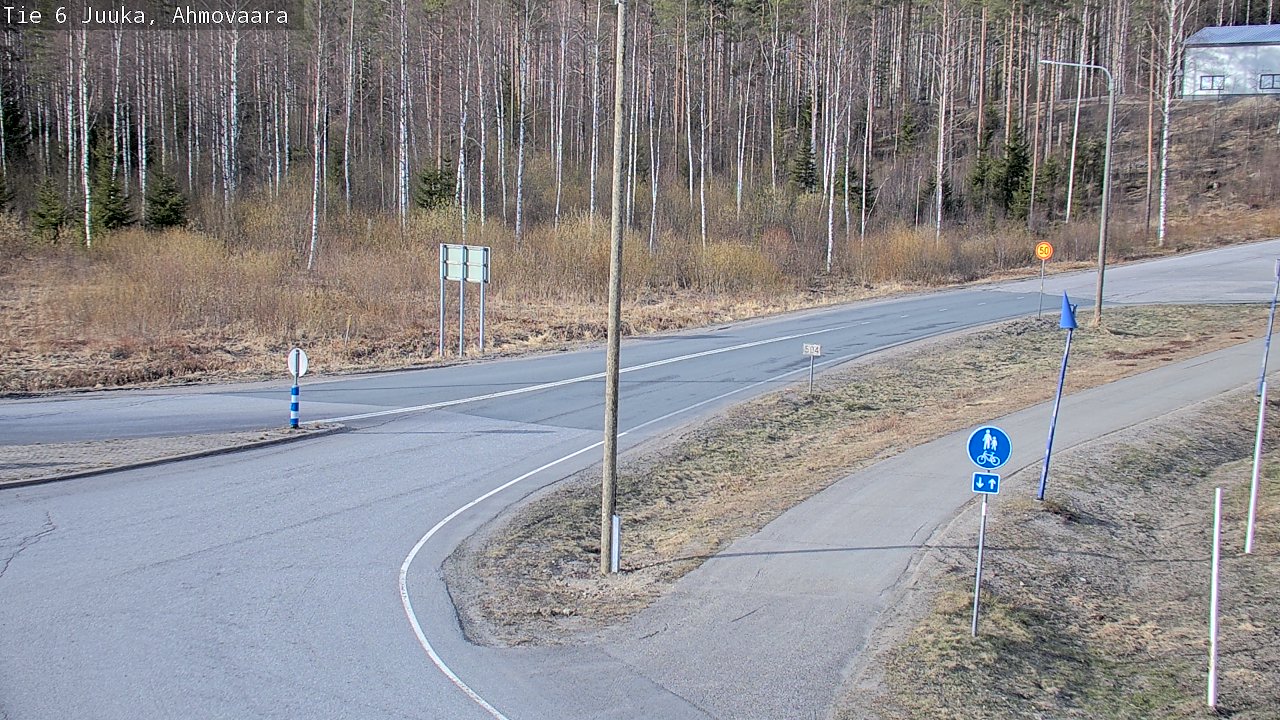 Kelikamerat Kuva Tie 6 Juuka, Ahmovaara, Juuka, Pohjois-Karjala