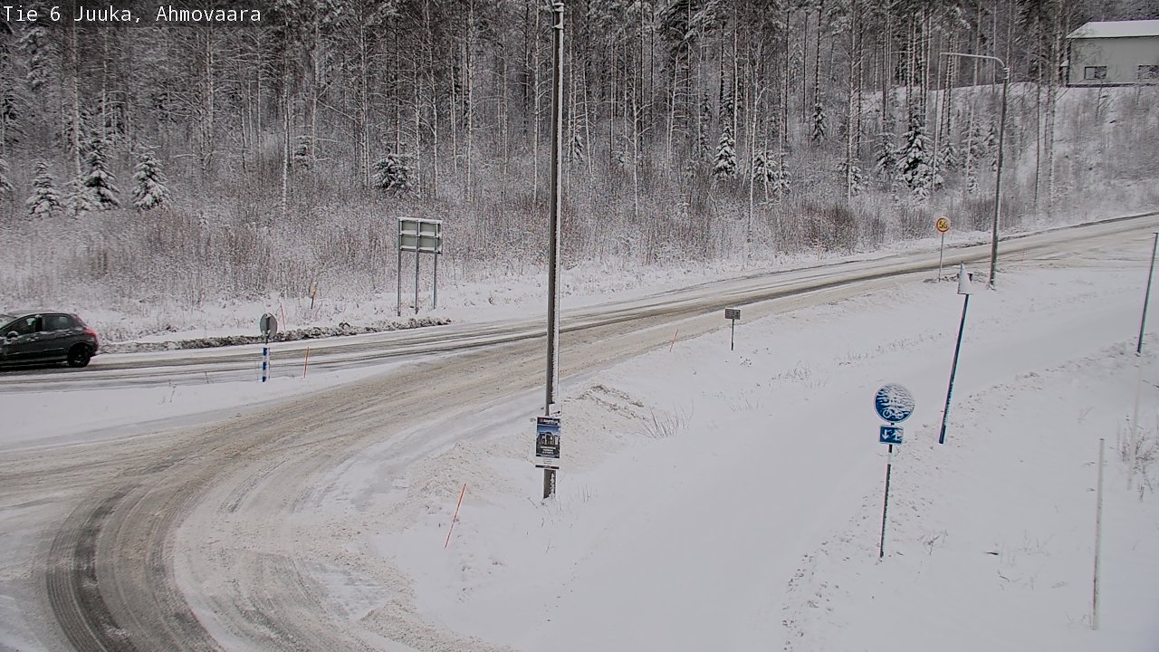 Kelikamerat Kuva Tie 6 Juuka, Ahmovaara, Juuka, Pohjois-Karjala