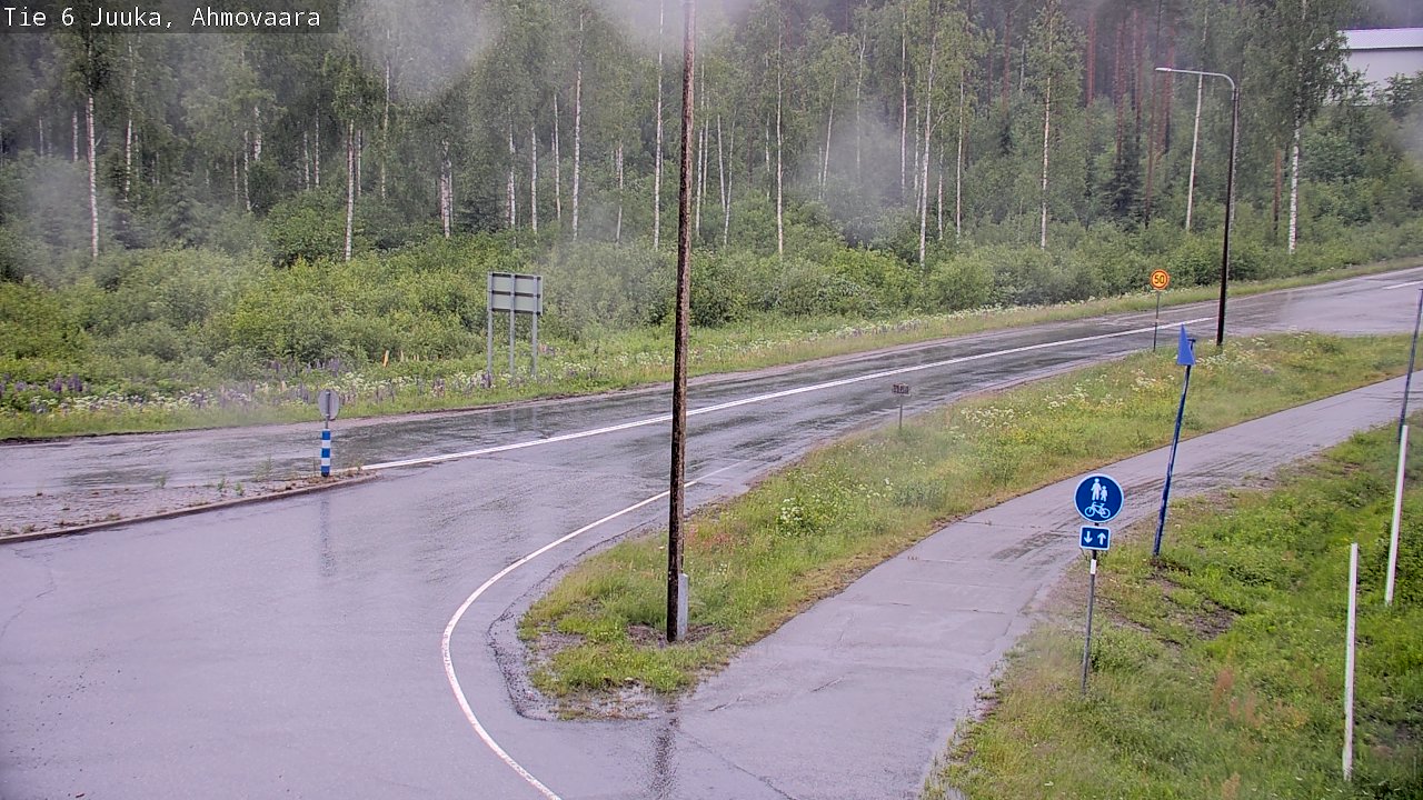 Kelikamerat Kuva Tie 6 Juuka, Ahmovaara, Juuka, Pohjois-Karjala