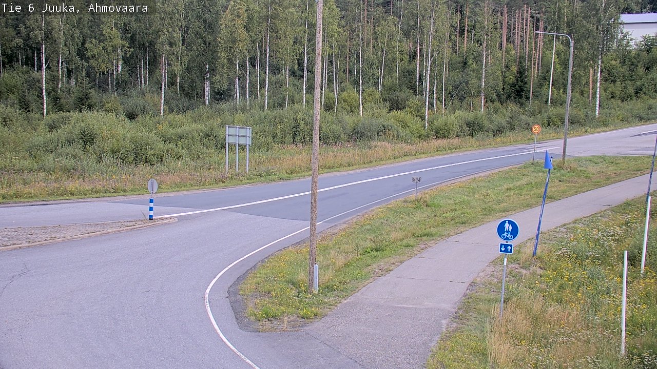 Kelikamerat Kuva Tie 6 Juuka, Ahmovaara, Juuka, Pohjois-Karjala