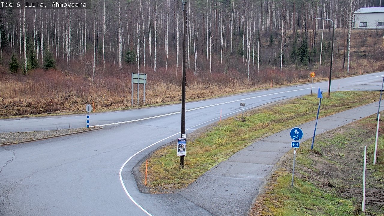 Kelikamerat Kuva Tie 6 Juuka, Ahmovaara, Juuka, Pohjois-Karjala