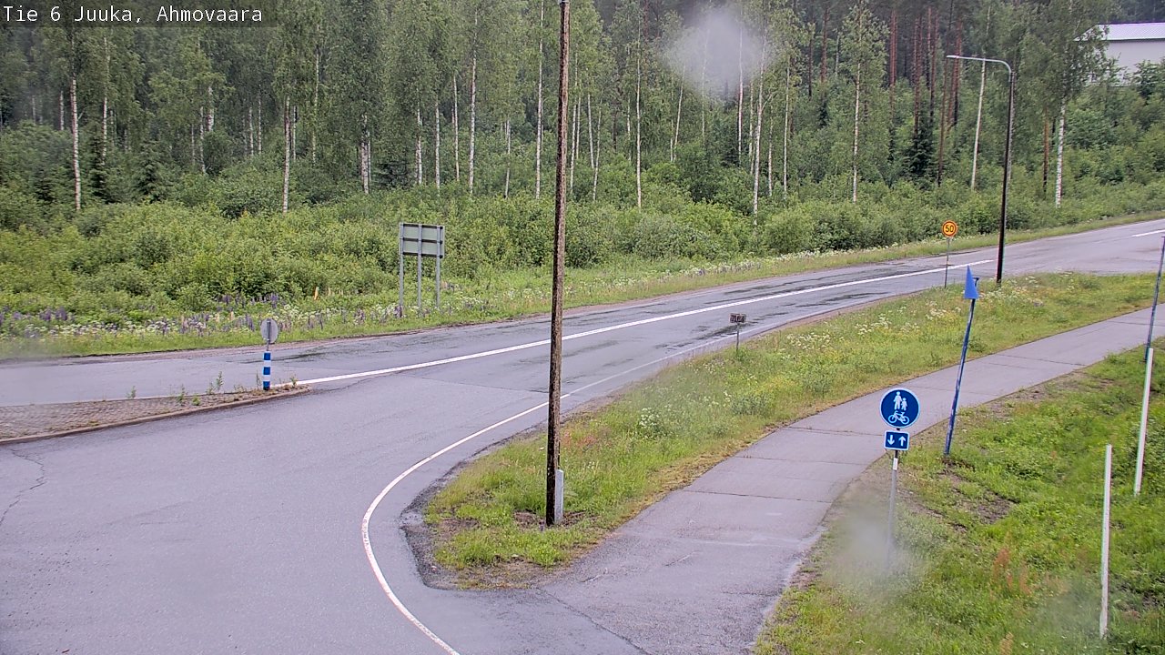 Kelikamerat Kuva Tie 6 Juuka, Ahmovaara, Juuka, Pohjois-Karjala