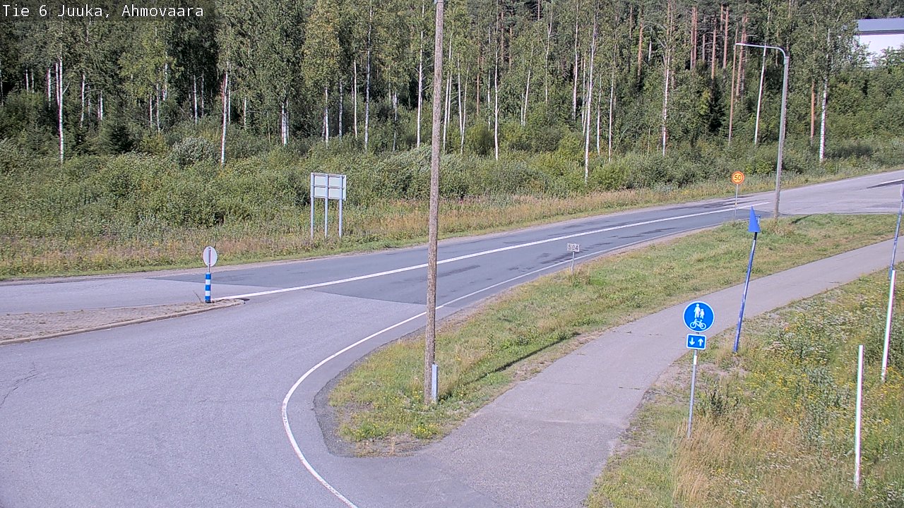 Kelikamerat Kuva Tie 6 Juuka, Ahmovaara, Juuka, Pohjois-Karjala