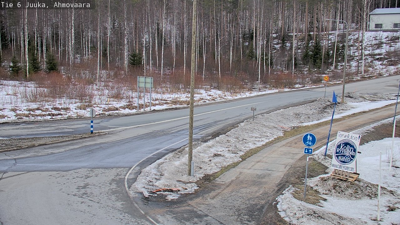 Kelikamerat Kuva Tie 6 Juuka, Ahmovaara, Juuka, Pohjois-Karjala