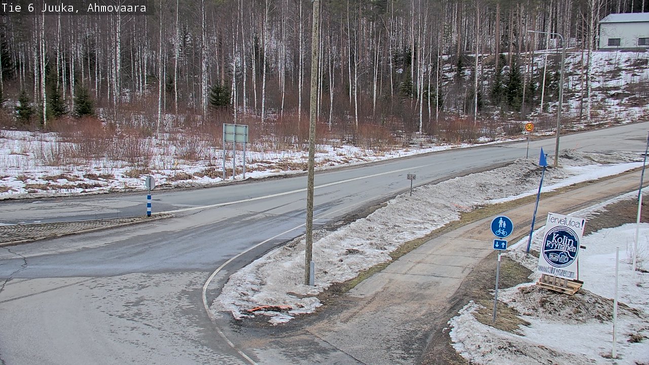 Kelikamerat Kuva Tie 6 Juuka, Ahmovaara, Juuka, Pohjois-Karjala