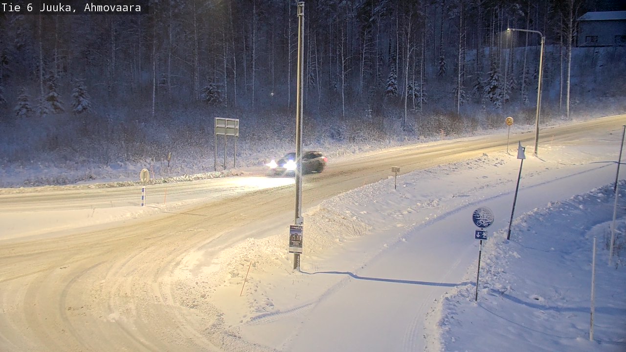 Kelikamerat Kuva Tie 6 Juuka, Ahmovaara, Juuka, Pohjois-Karjala