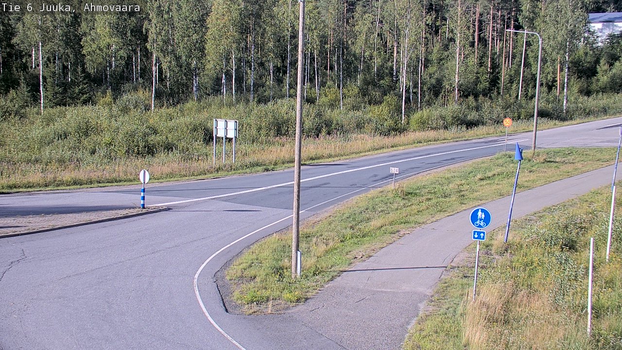Kelikamerat Kuva Tie 6 Juuka, Ahmovaara, Juuka, Pohjois-Karjala