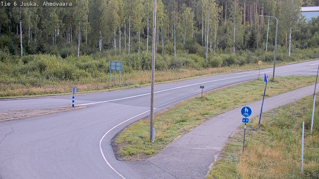 Kelikamerat Kuva Tie 6 Juuka, Ahmovaara, Juuka, Pohjois-Karjala