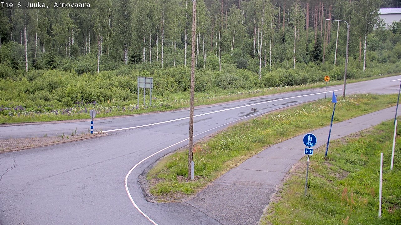 Kelikamerat Kuva Tie 6 Juuka, Ahmovaara, Juuka, Pohjois-Karjala