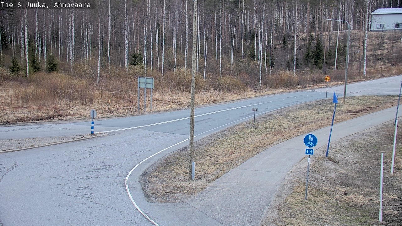 Kelikamerat Kuva Tie 6 Juuka, Ahmovaara, Juuka, Pohjois-Karjala